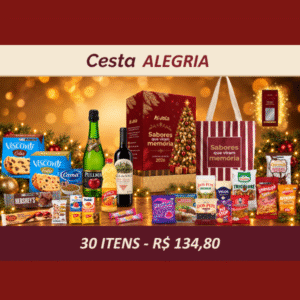 Cesta de Natal Alegria